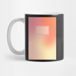 Back to School Pink and Coral Gradient Mug